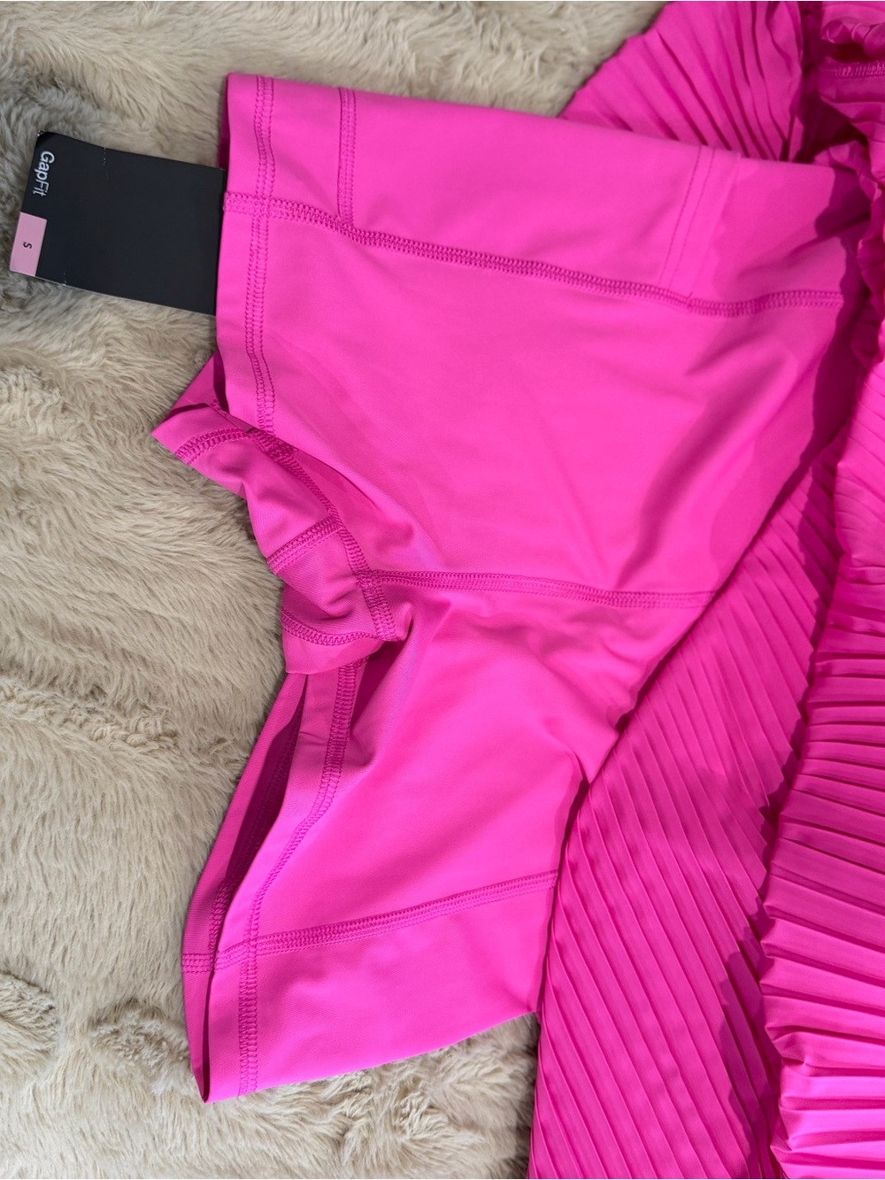 GAP Hot Pink Pleated Skater Skirt - Picture 3 of 5